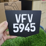 *A* Motor No Plate Besi Aluminum EURO Design Besi Ketuk All Model Can Use Ex5..