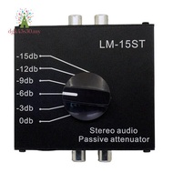 Passive Audio Passive Attenuator, Sound Card Line Output Signal Converter, Speaker, Microphone, Mic 