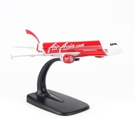 [HCM]Mô hình máy bay Air Asia Airbus A320 16cm Everfly