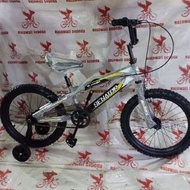 sepeda anak 18 BMX senator slamer tiang stang bisa distel tinggi renda