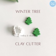 Winter Tree Polymer Clay Cutter