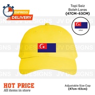 [ CAP ] AMAZING JOHOR FLAG EMBROIDERY / SULAM DESIGN CAP FOR MEN AND WOMEN