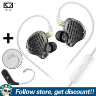 KZ PR3 Metal Earphones Add KZ AZ09 HD Module Support AAC Audio Encoding Transmission Upgrade Earhook