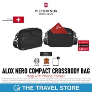 VICTORINOX Alox Nero Compact Crossbody Bag with Phone Pocket (612768) กระเป๋าสะพายข้าง
