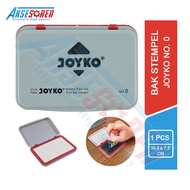 Stamp Pad Bak Stempel Joyko [No. 0] / Bak Stempel Tinta / Tempat Stempel / Stampel / Setempel / Atk 