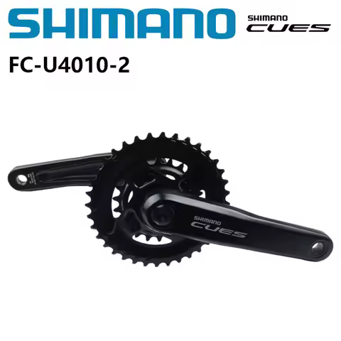 SHIMANO CUES FC-U4010-2 2-PIECE CRANKSET 2x11/10/9s 170 36-22T /40-26T 2X10/9s 170 46-30T For MTB Or