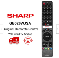 SHARP ANDROID 2T C32CG1X GB326WJSA Replacement Remote Control fit for SharpTV 2T-C32BE1T 2T-C32BG1X 