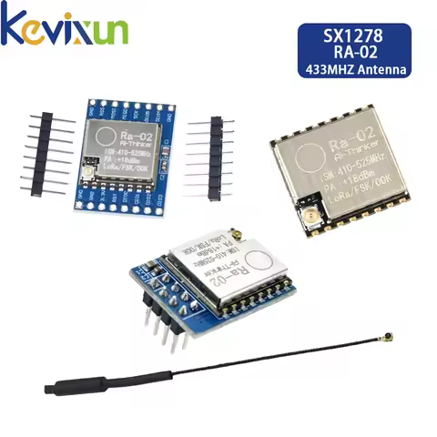 SX1278 LoRa Module 433M 10KM Ra-02 Wireless Module Ai-Thinker Spread Spectrum Transmission Electroni