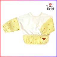 10mois - BOBO Meal Pouch, Long Sleeve, Totem Pattern, Yellow, 8527