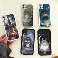 WA43 Totoro Casing for hp Plating VIVO IQOO Y200 Z9X V40 Z9 Y28 V29E Y35 Y19S Z1 V20 2024 Pro 5G TPU