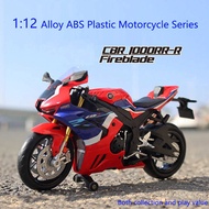 1:12 Scale Technical CBR1000RR-R RSV4 RR1000 Alloy Model Diecast Car Off-road Vehicle For Boys Birth