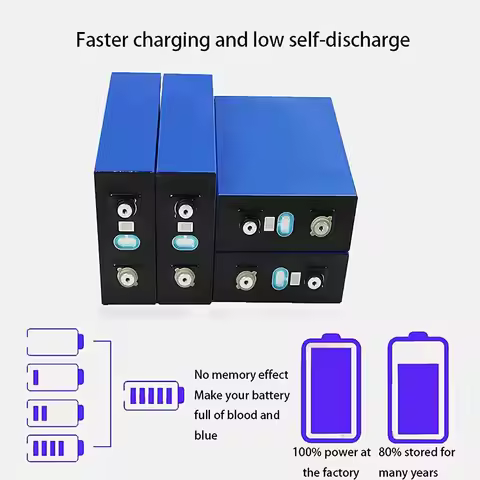 CATL EVE BYD Grade a 3.2v 50Ah 60Ah 100Ah 110Ah 300Ah 280Ah 310Ah 320Ah Prismatic Lifepo4 Lithium Ba