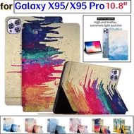 High Quality PU Leather Shell Tablet Case Flip Stand Cover For 2024 New Android 5G Tablet Gaming Gal