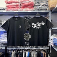 LosAngeles Dodgers T-Shirt Black Embroidered Logo [ Auth ]
