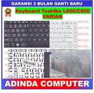 Keyboard Toshiba L800 C800 C845 C845D L805 L830 L840 M800 M805 Normal Caps Putih