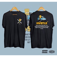 STREETWEAR TSHIRT | hustle | LOKAL SELLER | COTTON