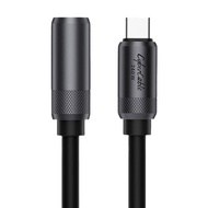 HAGiBiS 海備思 USB4 240W Type-C 傳輸公對母延長線 原子銀