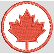 Canada embroidered flag