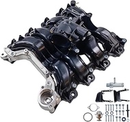 Engine Upper Intake Manifold w/Gasket Thermostat Kit | Fit for Ford E-150 E-250 2007-2008, F-150 200