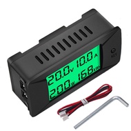 U8PEACEFAIR PZEM-025 DC Digital Battery Tester Bidirectional Ammeter Voltmeter Watt Meter