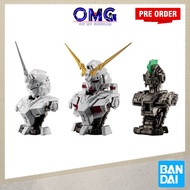 [OMGPO Oct 2024] Bandai Gashapon MS Mechanical Bust DX Unicorn Gundam (Set of 3) Capsule Toys Unicor