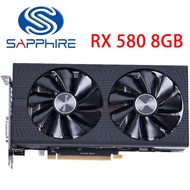 ✪SAPPHIRE RX580 8GB Graphics Cards 2048SP 256Bit GDDR5 Video Card for AMD RX 500 RX 580 8GB CarwEdR