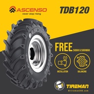 Ascenso TDB120 16.9-24 16.9-28 12 PR PLY Inch Tayar Tire SABAH SARAWAK KL Shah alam Backhoe Agricult