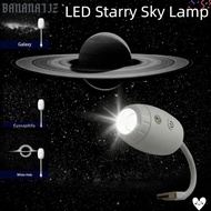 BANANA1JZ LED Starry Sky Lamp, Adjustable Focus Large Range Projection Galaxy Projector, USB Powered