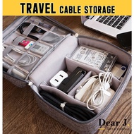 Travel Cable Storage Bag Gadget Pouch [Dear J]