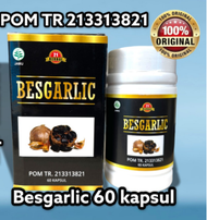 Black Garlic - Kapsul Bawang Hitam Isi 60 Kapsul Black Garlic Mencegah Hipertensi
