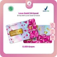 Lovegold Love Gold Babygold Baby Gold pure gold Our precious metal mini antam 24k 999.9 24 karat min