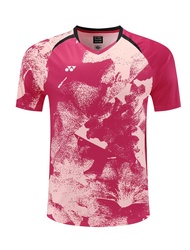 2025 Pro Tournament Badminton Shirt - Ice Silk 3D Instant-Dry Jersey | Customizable Team Uniform for