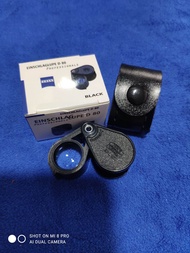 กล้องส่องพระ Zeiss​  D80 บอดี้ดำ 10x รับประกันแท้ ส่องชัดทุกตำหนิ แถมฟรีพระสมเด็จ