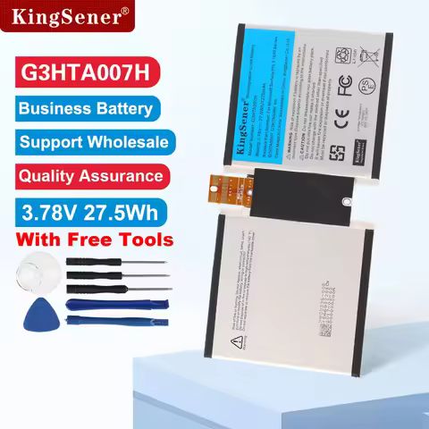 KingSener G3HTA007H G3HTA003H Battery For Microsoft Surface 3 1645 1657 Series Tablet PC 1ICP3/96/91