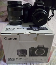 Canon EOS M50 Mark II Camera with Lens