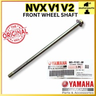 [100% ORI YAMAHA] NVX V1 V2 NVX155 FRONT WHEEL TAYAR SHALF FRONT AXLE DEPAN TYRE SHAFT B65 F5181 ORI