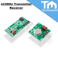 433MHz Transmitter Receiver RF Module Remote Control Controller Transmit Receive 433 MHz DIY Arduino