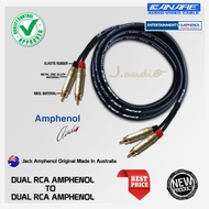 JAPAN STANDARD - audio cable Professional speaker cable/ 2x RCA AMPHENOL to 2x RCA AMPHENOL ACPR-SBK