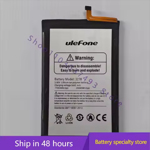 High quality batteries For Ulefone 3278 Note 12P mobile phone battery