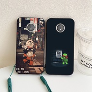 Motorola Moto E5 E5 Plus G6 Play Pikachu stitch Phone Case Comfortable Feel Lanyard Cover