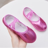 【Hot-Selling】 New Ballet Dance Shoes Yoga Gym Flat Slippers Blue Red Pink 4 Colors Ballet Dance Shoes For Girls Children Women Teacher