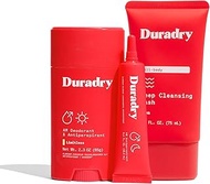 Duradry 3-Step System –Fights Excessive underarm sweat,Hyperhidrosis, Block Sweat& Odor –Antiperspir