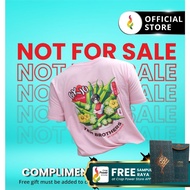 (NOT FOR SALE-GWP) [Limited Edition] OK10 Ten Brothers T-shirt Crop Power Okra Seed T-shirt Benih Be