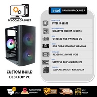 CUSTOM-BUILT GAMING PC/INTEL  & RYZEN /RTX 3050, 4060,4070/8GB RAM/512GB SSD/HIGH-PERFORMANCE/FREE S