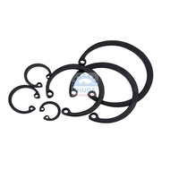 C clip Circlip Retaining Internal Ring Lock In SizeØ: 8mm To 27mm In-Black (1 Piece)
