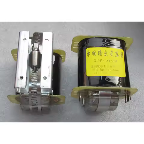 Amorphous iron core 3K5 single-ended output transformer, frequency response: 15Hz ~ 27KHz -3db. 20Hz
