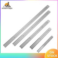 OCE  Stainless Steel Ruler Metal Ruler High Precision Measuring Ruler Drawing Ruler