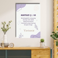 Bible Verse Poster Christmas Gift/