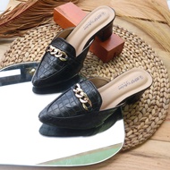 HMF Miftha Women's Mules Heel Shoes RD08