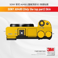 Suitable for Sony A6400 (Only The Top Part) Camera Skin Anti-Scratch Protection Sticker for Camera T
